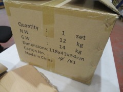Mannequin (New in Box) Description: JMC182 Kids, Light Skin Colour, Carton size: 1180 x 43 x 34mm H, Weight: 14Kg - 3