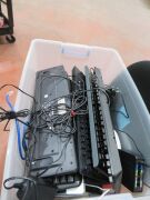 12 x Assorted Keyboards & 12 x Assorted Mouse in Tubs