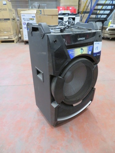 Lennox Professional Bluetooth Speaker, Model: BTD100