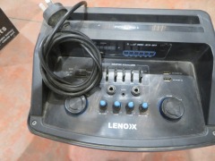 Lennox Portable Entertainment System "Rhythm" 240 Volt & Rechargeable Battery - 3
