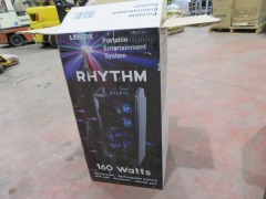 Lennox Portable Entertainment System "Rhythm" 240 Volt & Rechargeable Battery - 6