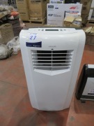 Heller Portable Air Conditioner & Heater, Model: HPAC 15, 240 Volt. Heater, Model: CVH24B - 2
