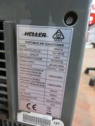Heller Portable Air Conditioner & Heater, Model: HPAC 15, 240 Volt. Heater, Model: CVH24B - 4