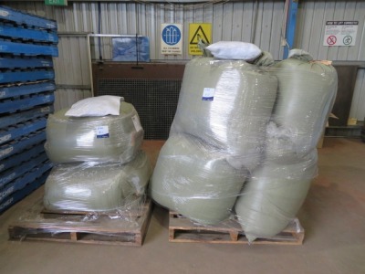 8 x Bags of Compressed Pillows