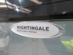 Nightingale Double Glass Door Display Refrigerator, Compressor/Motor Mounted under Fridge, Model: NC-1400 - 10