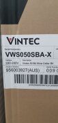  Vintec 50 Bottle Single Zone Wine Cabinet - Black VWS050SBB-X - 4