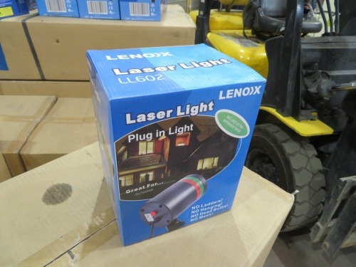 12 x Lennox Laser Lights in Box, Model: LL602