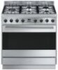 Smeg CS95GMXNA 90cm Freestanding Dual Fuel Oven/Stove