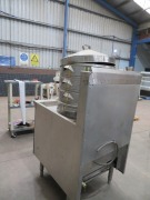 Commercial 4 Tier Steamer, Stainless Steel Case, 4 Stainless Steel Steam Baskets - 3
