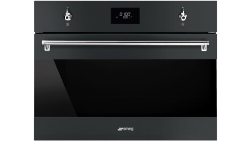 Smeg 600mm Classic Compact Speed Oven with COMPACTScreen - Matte Black SFA4301MCN