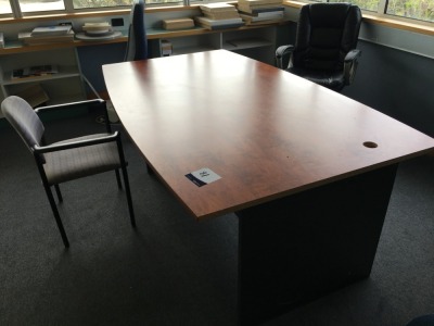 Boardroom Table (only half) & 4 x Chairs