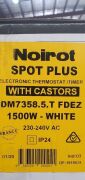 Noirot 1500W Spot Plus Electric Panel Heater with Timer 73585T - 4