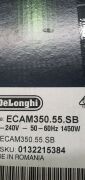 DeLonghi Dinamica Fully Automatic Coffee Machine - Silver/Black ECAM35055SB - 4