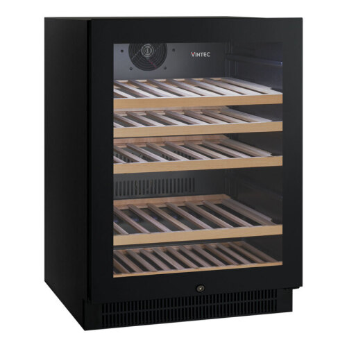  Vintec 50 Bottle Single Zone Wine Cabinet - Black VWS050SBB-X