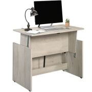 Sit & Stand Desk - Chalked Chestnut - 2