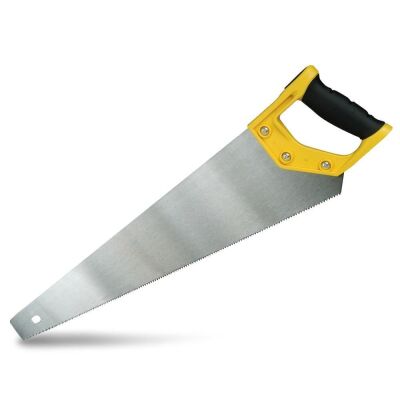 2 x STANLEY 550mm SharCut Hand Saws, Hardened Teeth Ground on Three Edges, Soft Grip Handle.(STHT9-20091-K2)