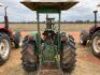 Unreserved-John Deere JD1750 Tractor with forklift attachment - 4
