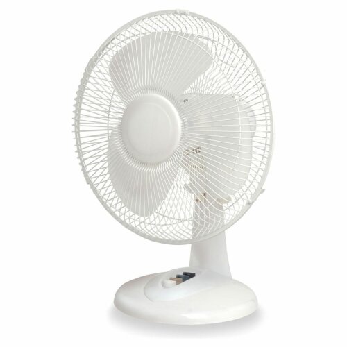 2x Goldair GCDF131 30cm Oscillating Desk Fan