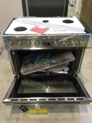 Smeg CPF9GPXA 90cm Portofino Freestanding Dual Fuel Oven/Stove - 3