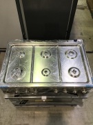 Smeg CPF9GPXA 90cm Portofino Freestanding Dual Fuel Oven/Stove - 4