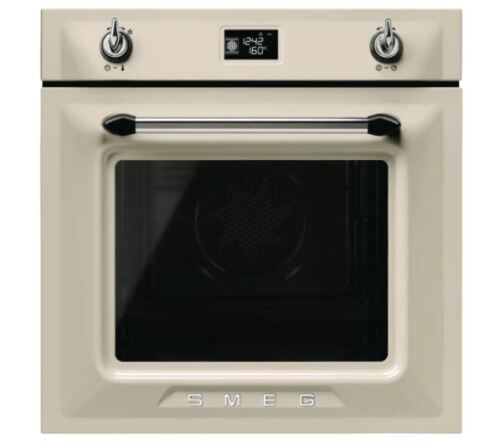 Smeg SFPA6925P 60cm Victoria Aesthetic Pyrolytic Built-In Oven - WHITE
