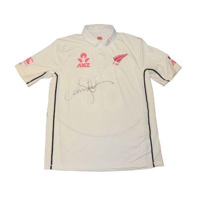 Tim Southee New Zealand Team Signed Playing Shirt
