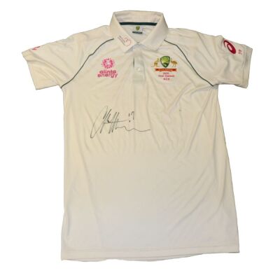 James Pattinson Signed Australian Cricket Team Playing Shirt