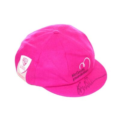 Kane Williamson New Zealand Team Signed Pink Baggy