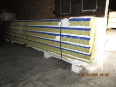 "Unreserved" - 17 Europanel F5 Extra 150mm R5002 Stone Wool Insulated Panels - 4