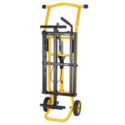 DeWALT Portable Folding Mitre Saw Stand with Rubber Wheels, Weight Capacity 135kg, Extension Width 2.4M (DE7260-XJ) - 2