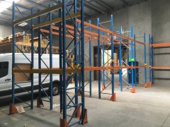 13 Bays of Pallet Racking, 2 Tier, 4.2m. Buyer to arrange qualified personal for dismantling and removal - 3