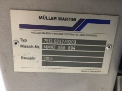 Muller Martini Manual Feeder, Type: 7512 (2004) - 2