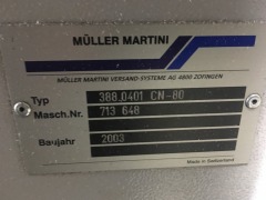 Muller Martini Stacker, Type: 388.0401 CN-80 and 2 Droppers - 4