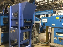 Muller Martini Stacker, Type: 0388.0401 CN-80 (2005) with 2 Droppers, SN 2036116 2072648 - 2