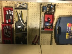 BAC Systems Tool Storage Cabinet & Contents of Hand Tools, Sockets, Riveting Tools, Tension Tester, Gas Tools - 2