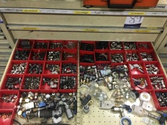 BAC Systems Tool Storage Cabinet & Contents of Bearings, Discs, Drills, Screws, Taps (Refer Photos) - 4