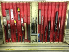 BAC Systems Tool Storage Cabinet & Contents of Bearings, Discs, Drills, Screws, Taps (Refer Photos) - 7