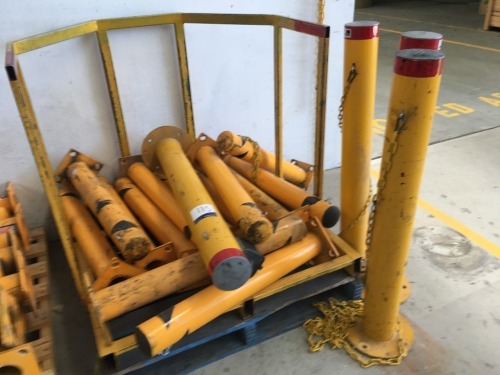 Approx 36 Round Factory Bollards