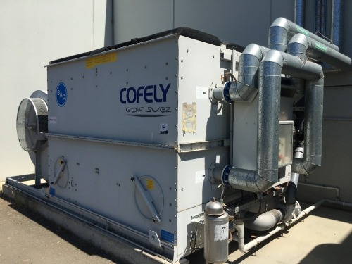 Cofely COOLING SYSTEM (2013) with Cooling Tower and touch screen