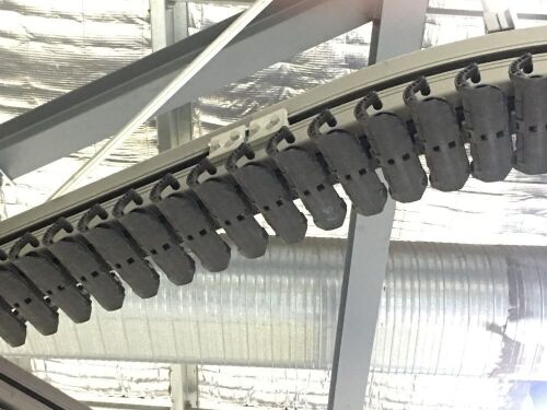 320M of NEWS GRIPPER CHAIN MAIN LINE (Pick up from Press) with aluminium extrusion