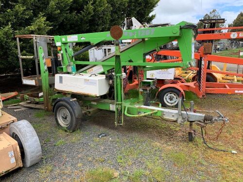 2005 Nifty 120 TPE Trailer Mounted Boom Lift