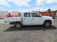 2015 Volkswagon Amarok TD1420 4WD 5 Seater Dual Cab Ute with Tray, Build: 06/2015, Automatic Transmission, 85,864Kms, Vin: WV1ZZZ2HZFA033303 - 2