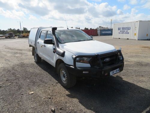 2016 Ford Ranger 2.3.2 4WD XL 5 Seater Dual Cab Ute Service Body, Build: 02/2016, Compliance: 03/2016, 6 Speed Manual Transmission, 159,014Kms, Vin: MNAUMEF50GW551593