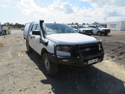 2016 Ford Ranger 4WD Dual Cab Ute Service Body, Build: 11/2016, Compliance: 12/2016, 6 Speed Manual Transmission, 112,186Kms, Vin: MPBUMEF50GX101173
