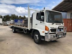 "Unreserved" - 2007 Hino Prestige GH 4x2 Tray Truck 8M Body with tailgate