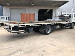 "Unreserved" - 2007 Hino Prestige GH 4x2 Tray Truck 8M Body with tailgate - 4