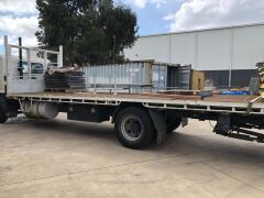 "Unreserved" - 2007 Hino Prestige GH 4x2 Tray Truck 8M Body with tailgate - 45