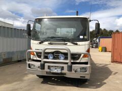 "Unreserved" - 2007 Hino Prestige GH 4x2 Tray Truck 8M Body with tailgate - 48