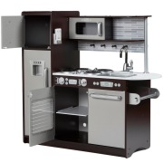 KidKraft Uptown Espresso Toy Play Kitchen - 6