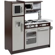 KidKraft Uptown Espresso Toy Play Kitchen - 8